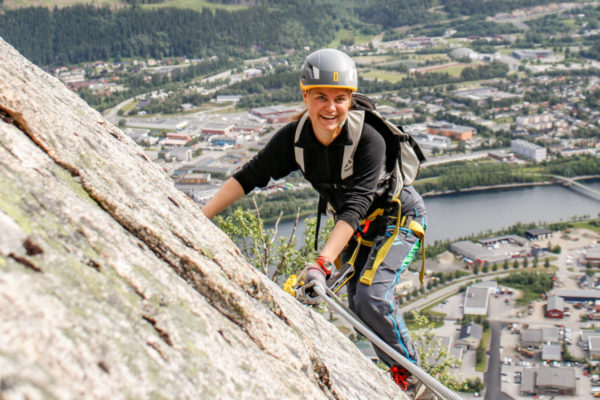 via ferrata mosjøen klatring